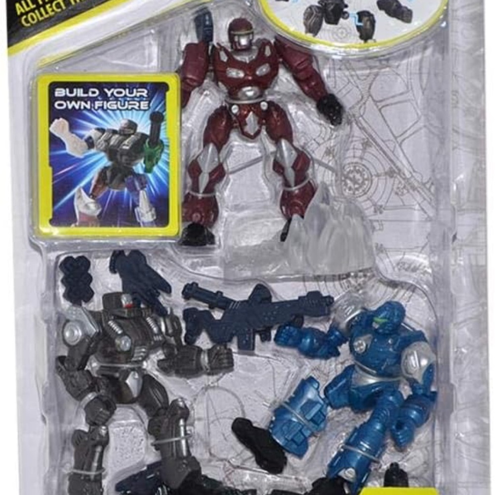 Build Your Own Robot Figure Playset - Multicolor